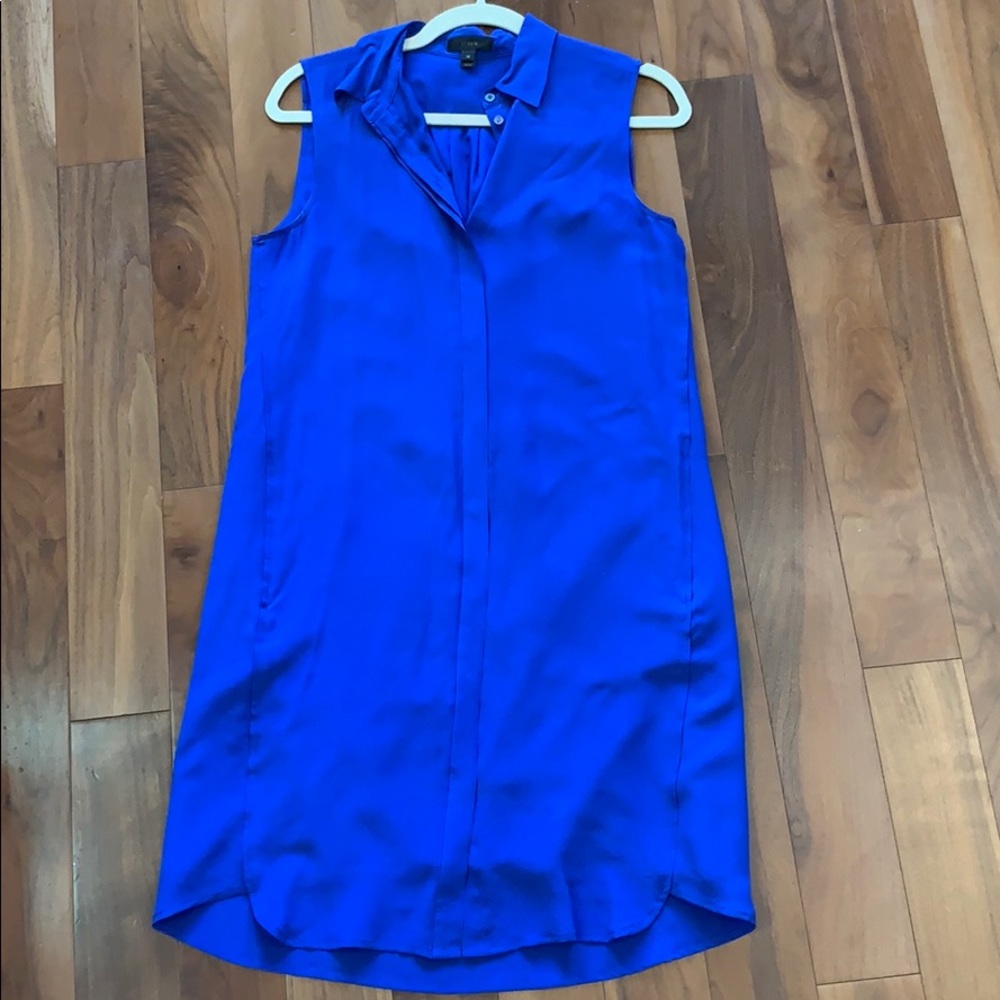J crew silk dress